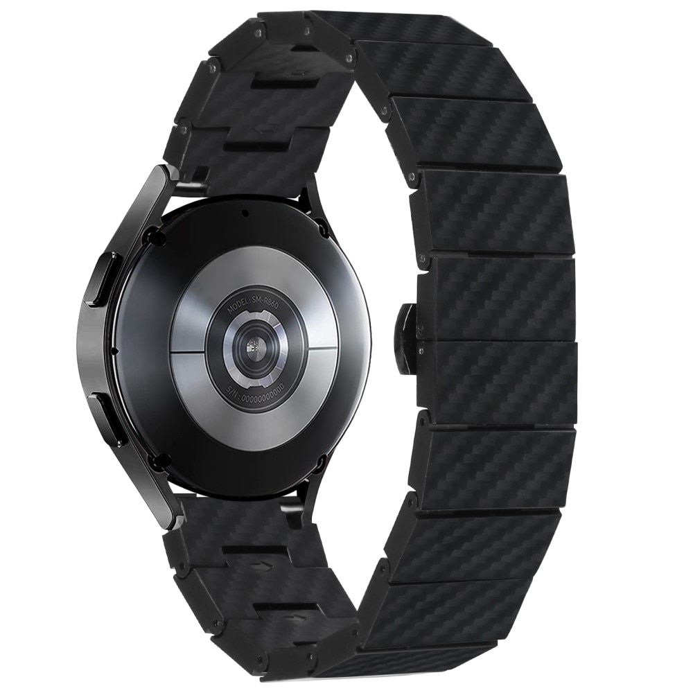 Länkarmband Kolfiber Samsung Galaxy Watch 7 44mm svart