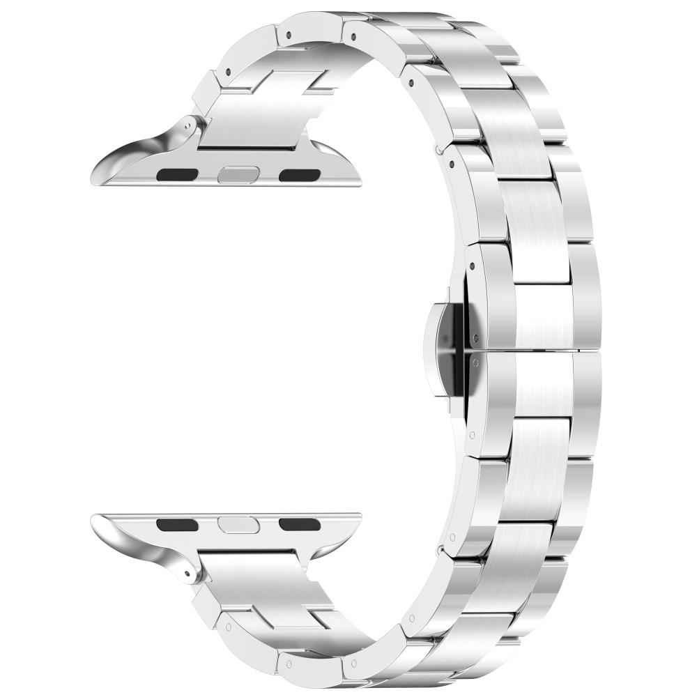 Slim Titanarmband Apple Watch 42mm silver