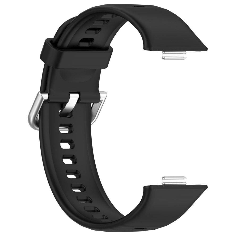 Silikonarmband Huawei Watch Fit 3 svart