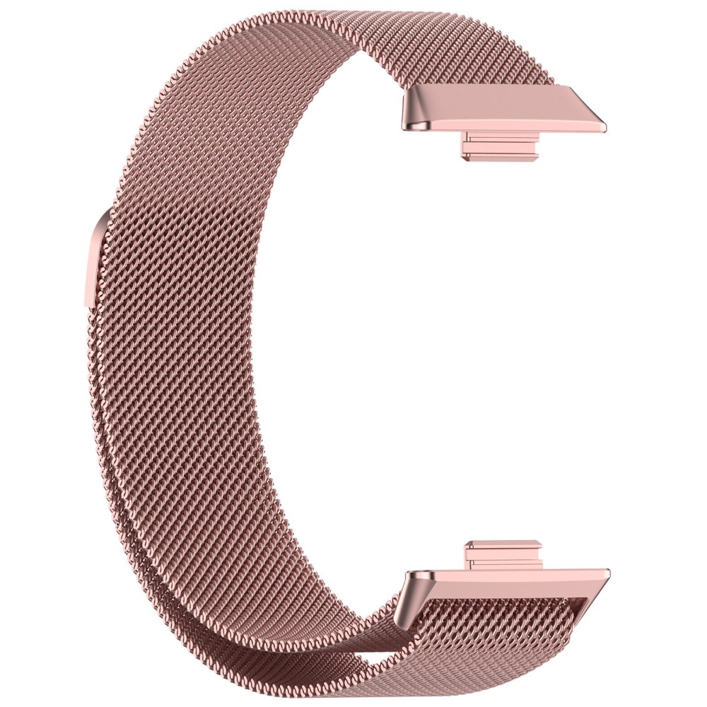 Armband Milanese Huawei Watch Fit 3 rosa guld