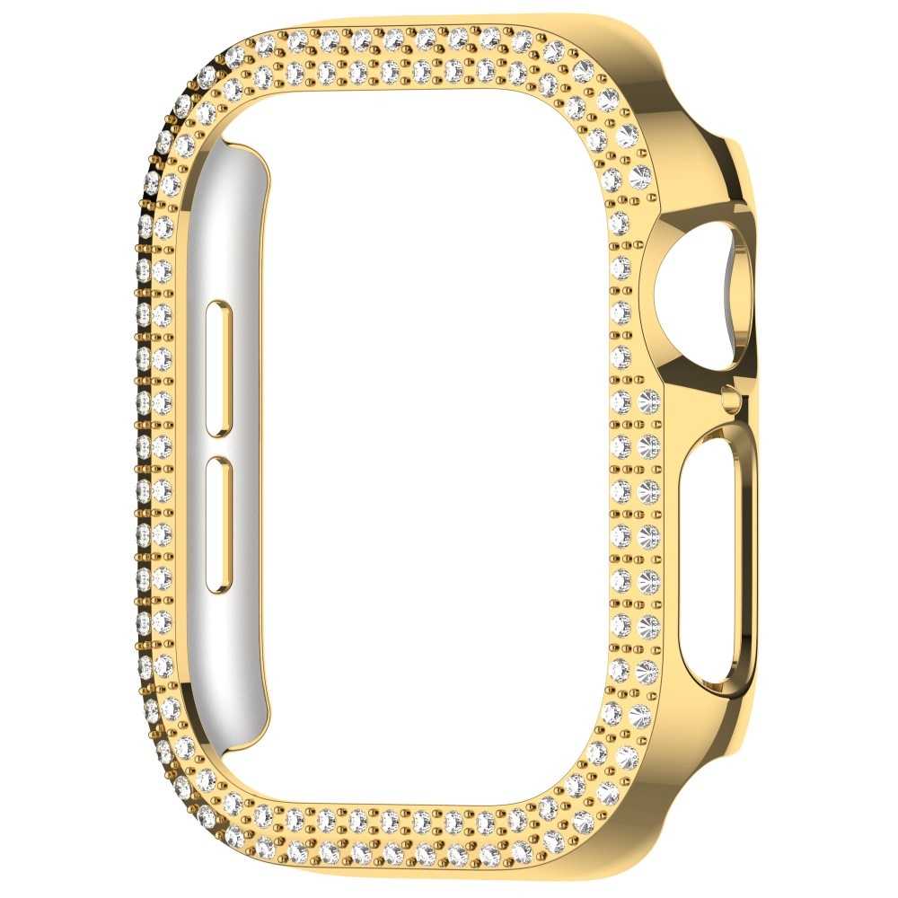 Rhinestone Skal Apple Watch Series 10 42mm guld