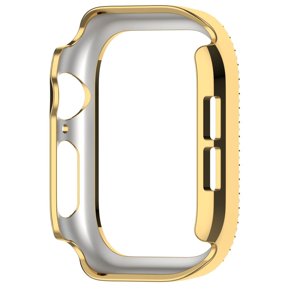 Rhinestone Skal Apple Watch Series 10 42mm guld