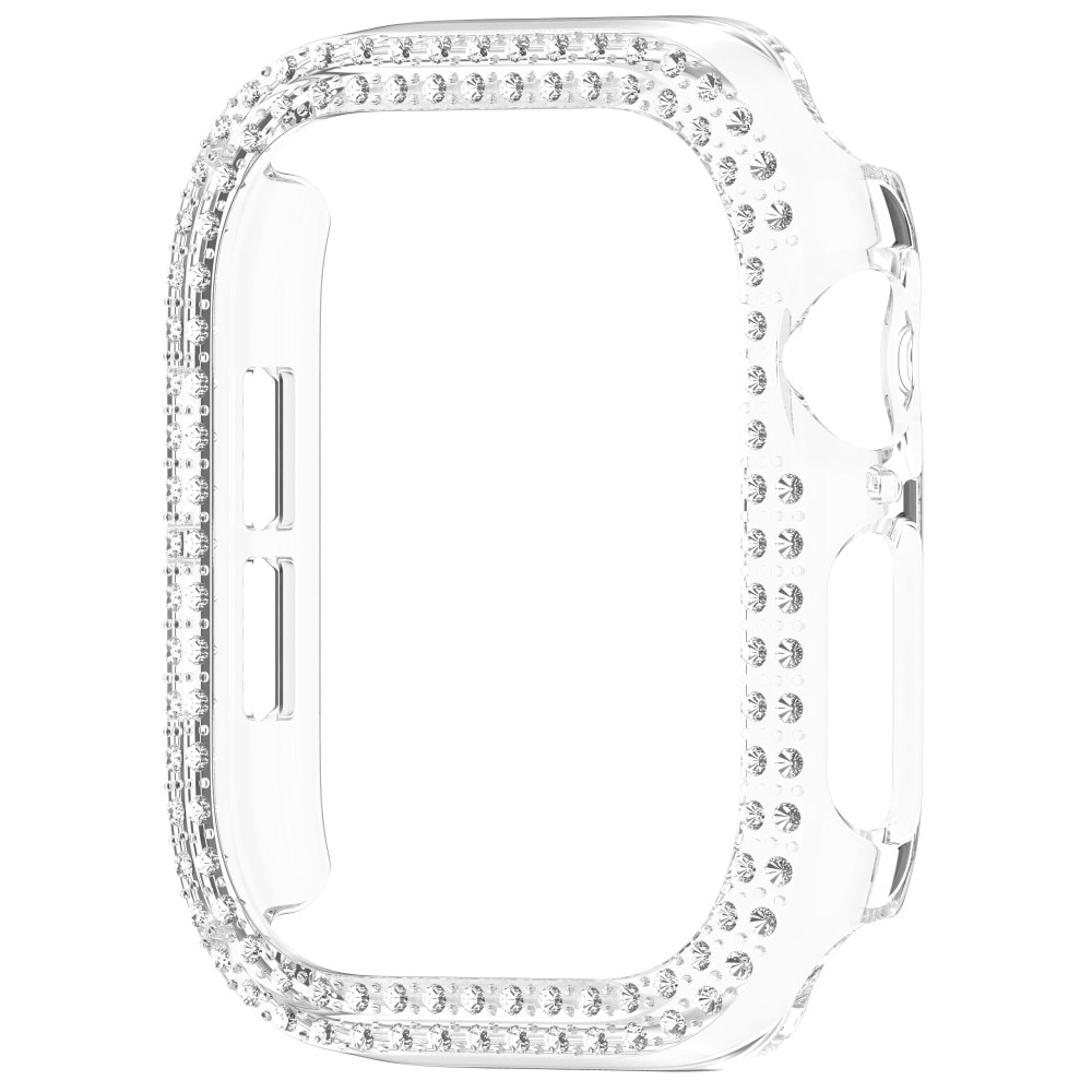 Rhinestone Skal Apple Watch Series 10 42mm transparent