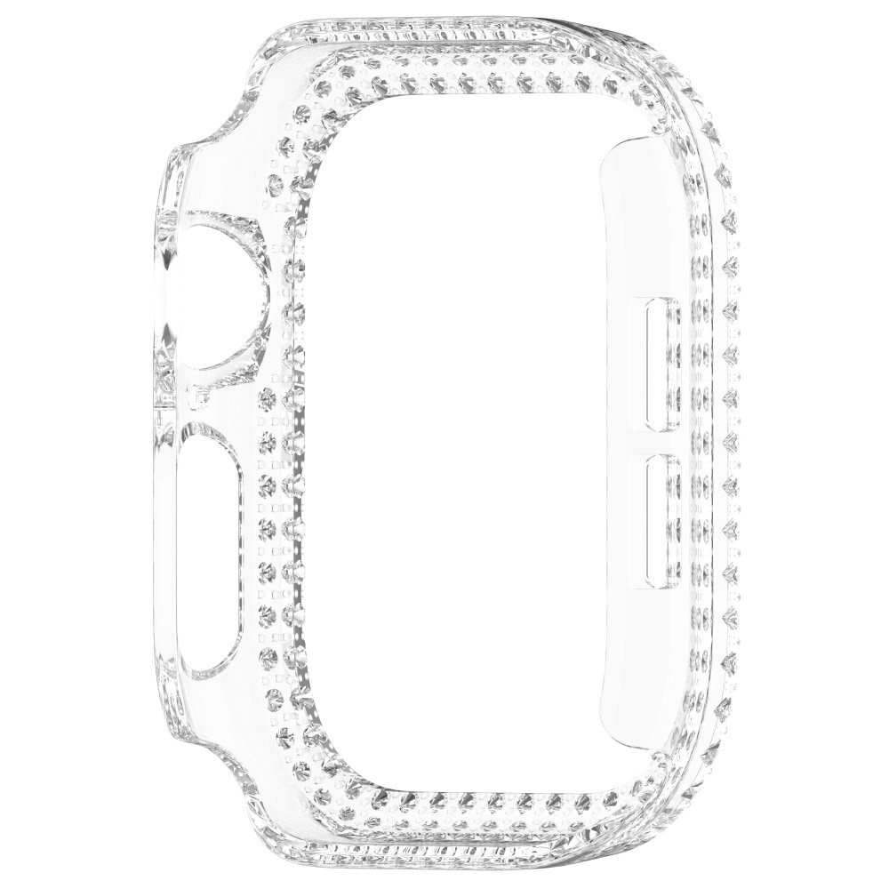 Rhinestone Skal Apple Watch Series 10 42mm transparent