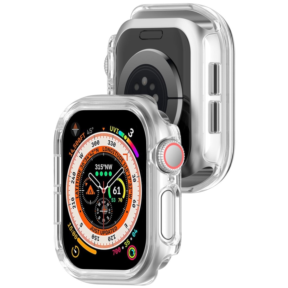 Hårdskal Apple Watch Series 10 42mm Genomskinlig