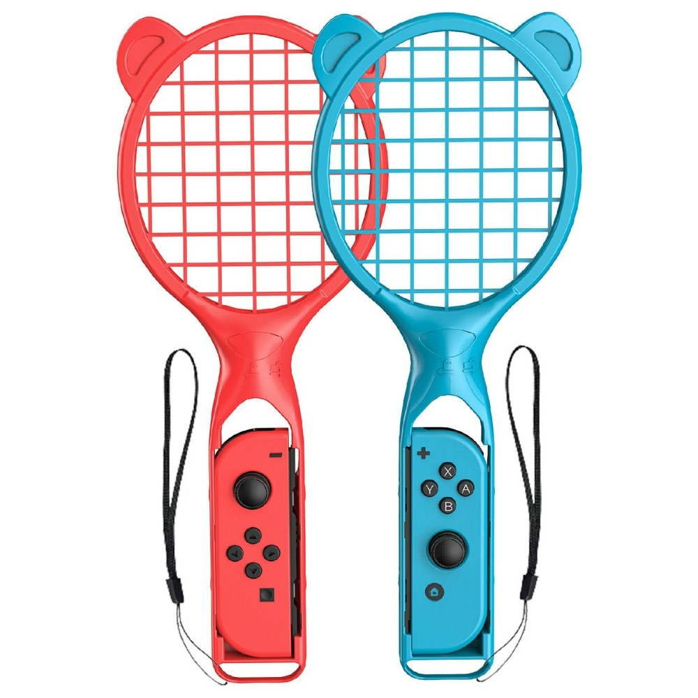 Joy-Con Racket för Nintendo Switch blå/röd