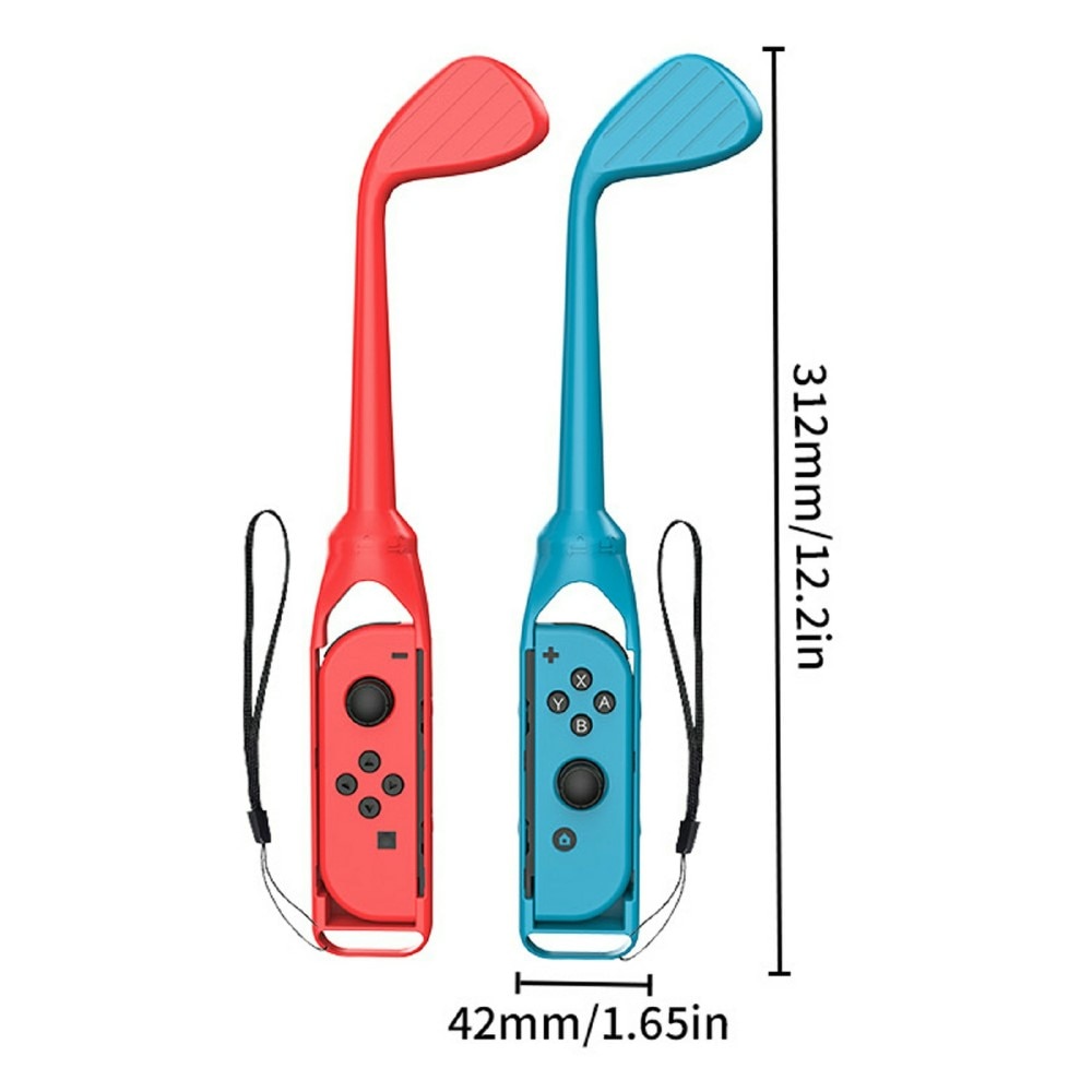 Joy-Con Golfklubba för Nintendo Switch blå/röd