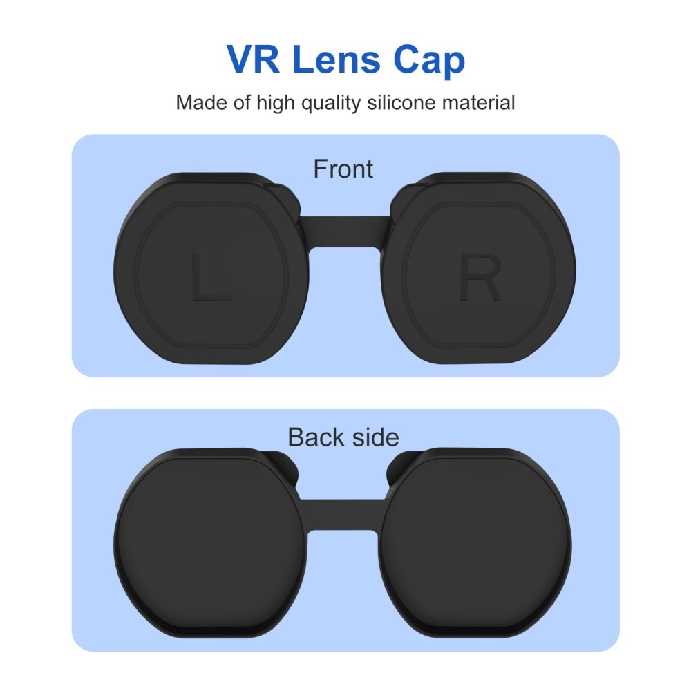 Linsskydd i Silikon Sony PlayStation VR2 svart