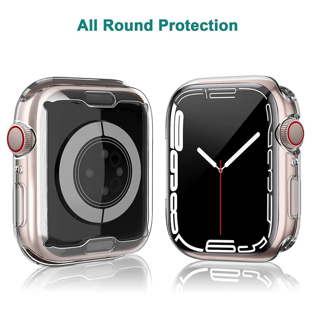 Full Protection Case Apple Watch 45mm Series 7 Clear