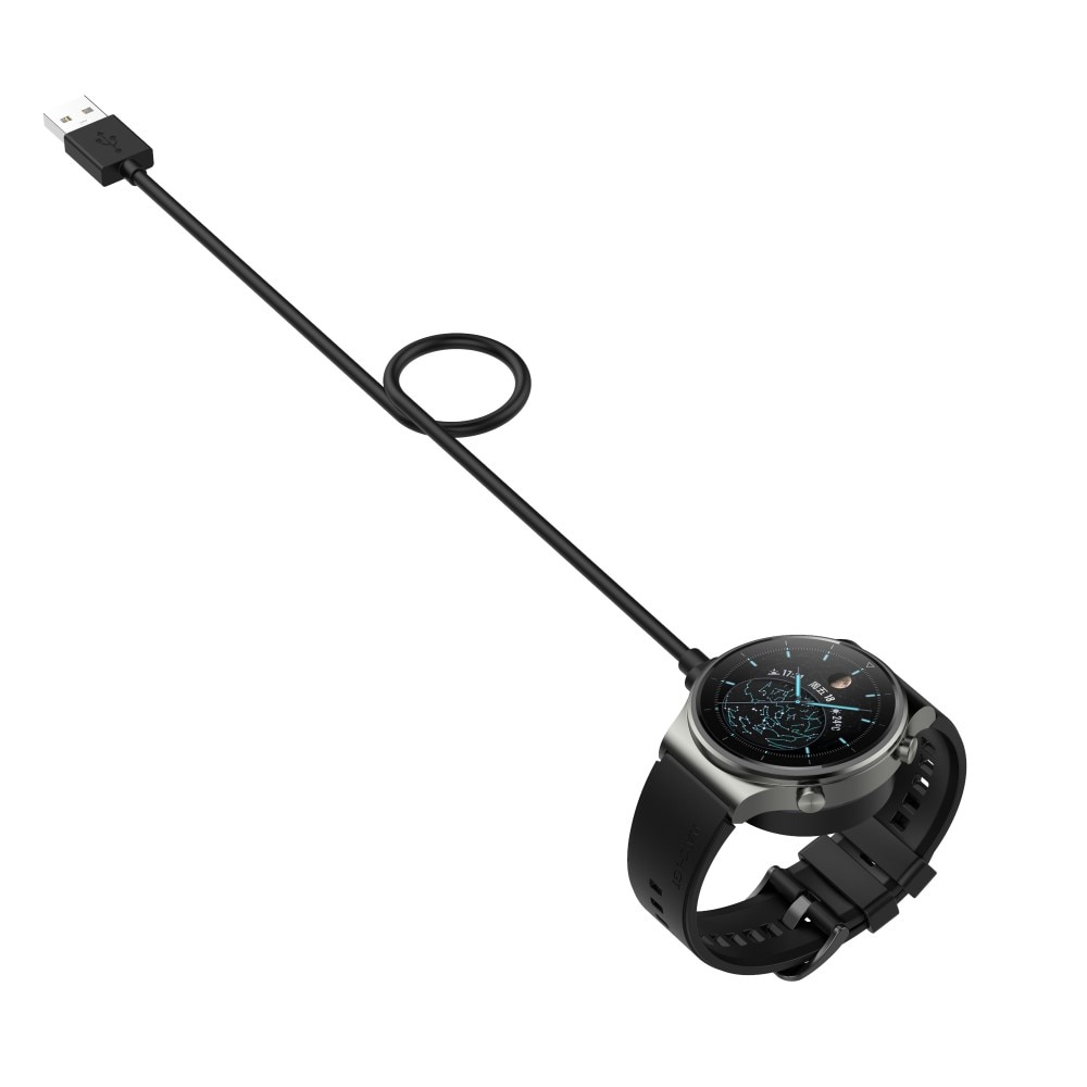 Magnetisk laddare 1m Huawei Watch GT 4 46mm Svart