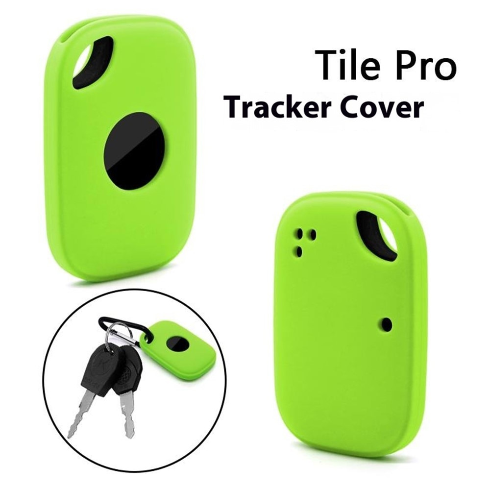 Tile Pro (2024) Silicone Keychain Case svart