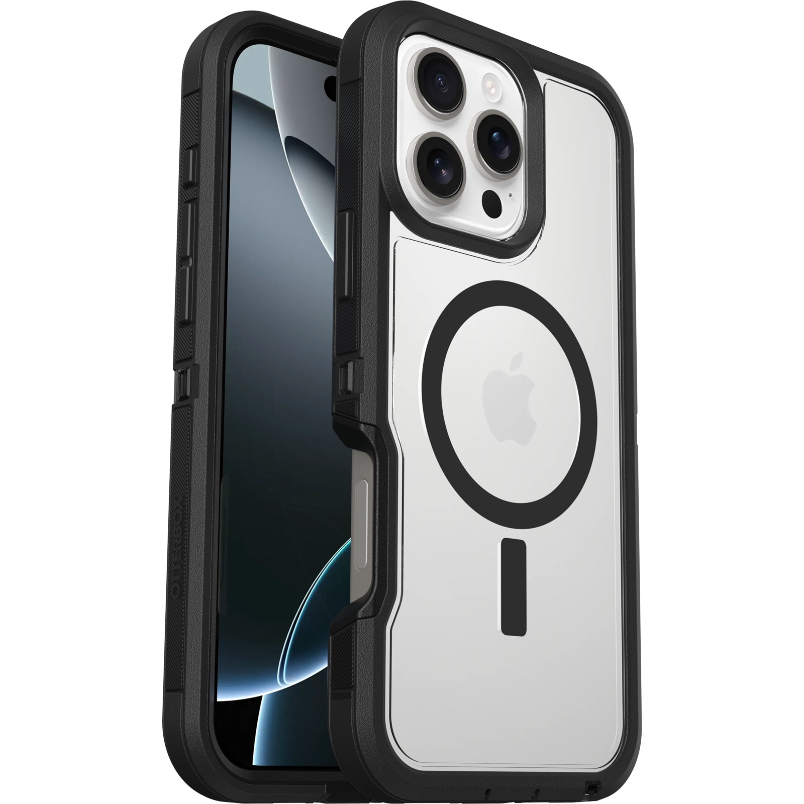 Defender XT Skal iPhone 16 Pro Max Clear/Black