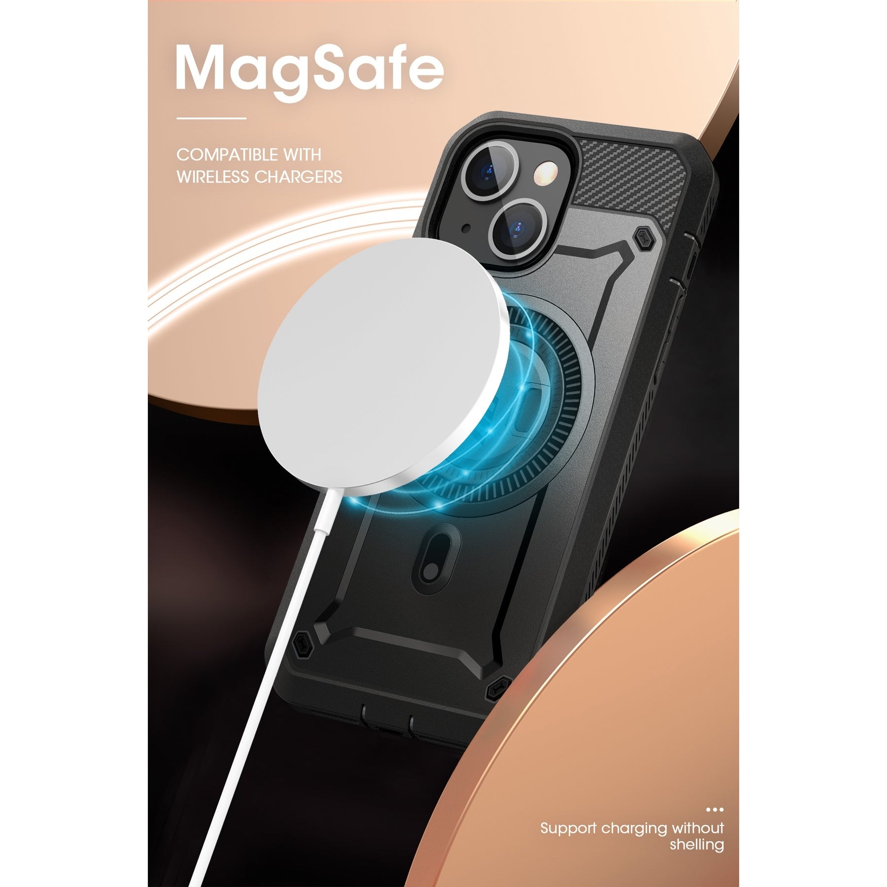 Unicorn Beetle Pro MagSafe Case iPhone 15 Plus Black
