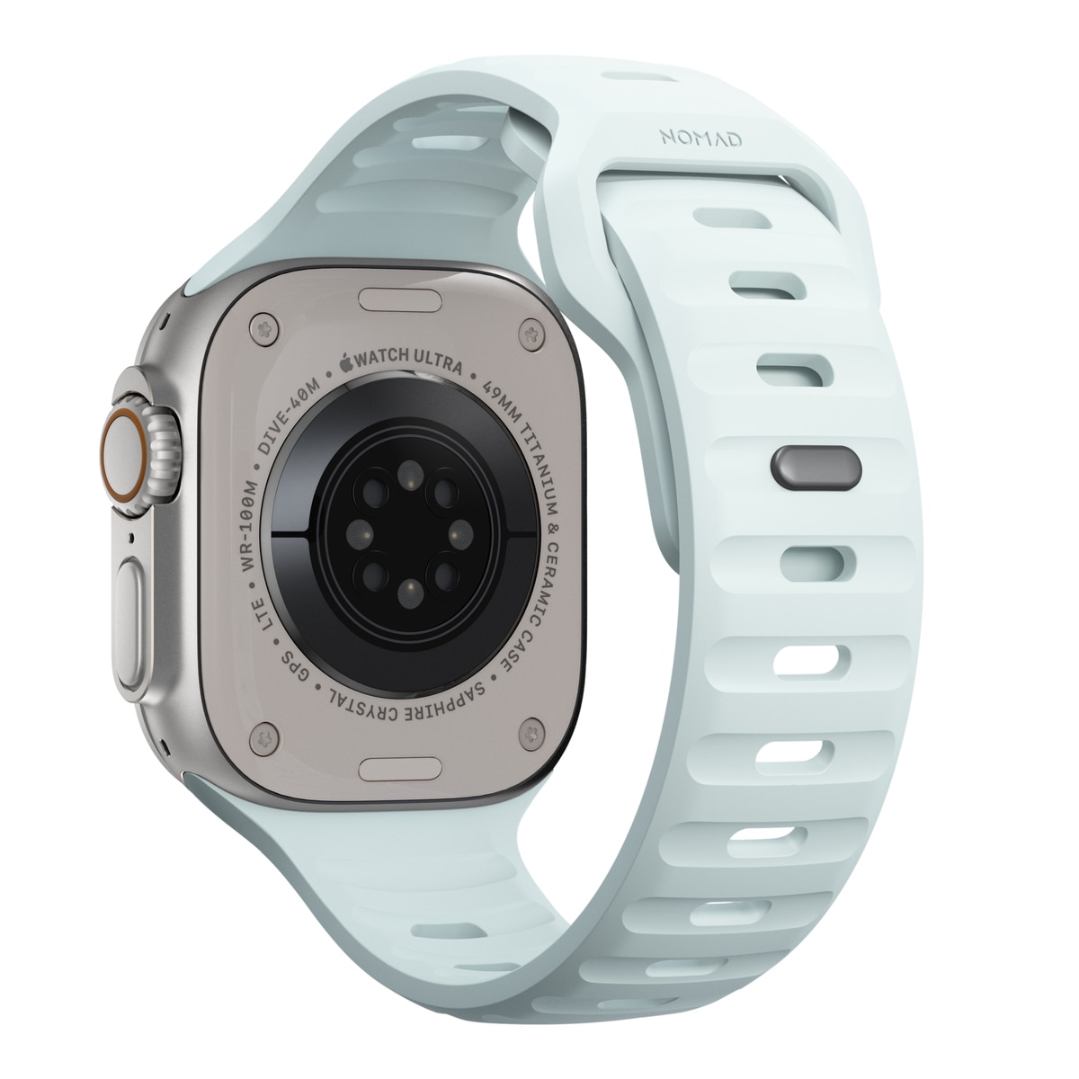 Apple Watch Series 9 45mm Sport Band Icy Blue Glow - Limited edition