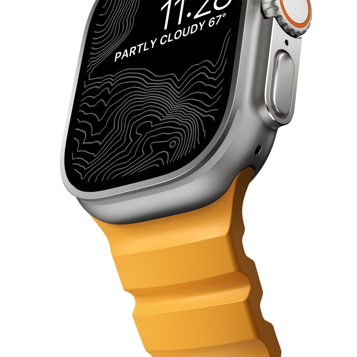 Apple Watch Series 9 45mm Rocky Point Band Sol (Natural Hardware)