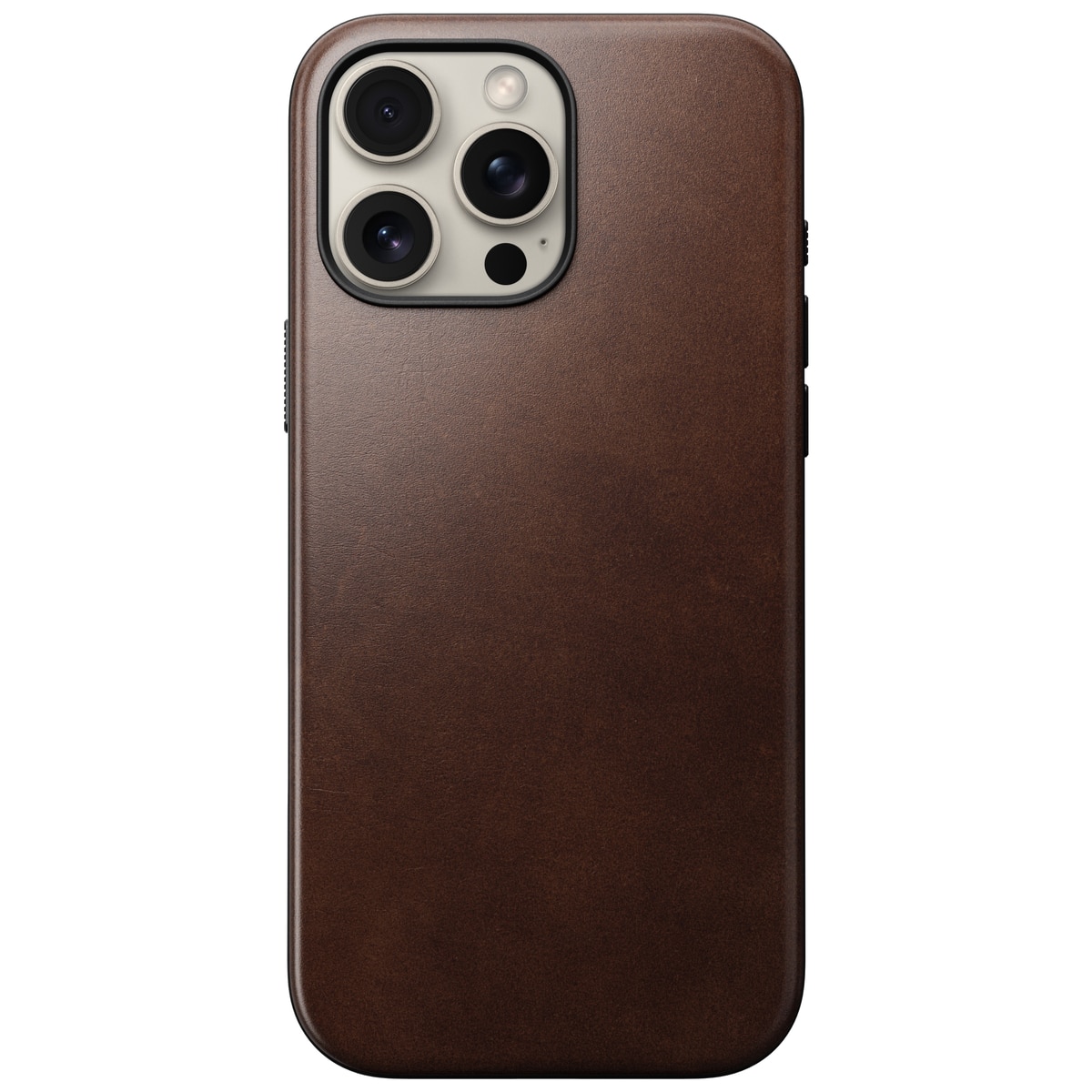 iPhone 16 Pro Max Modern Case Horween Leather MagSafe Rustic Brown