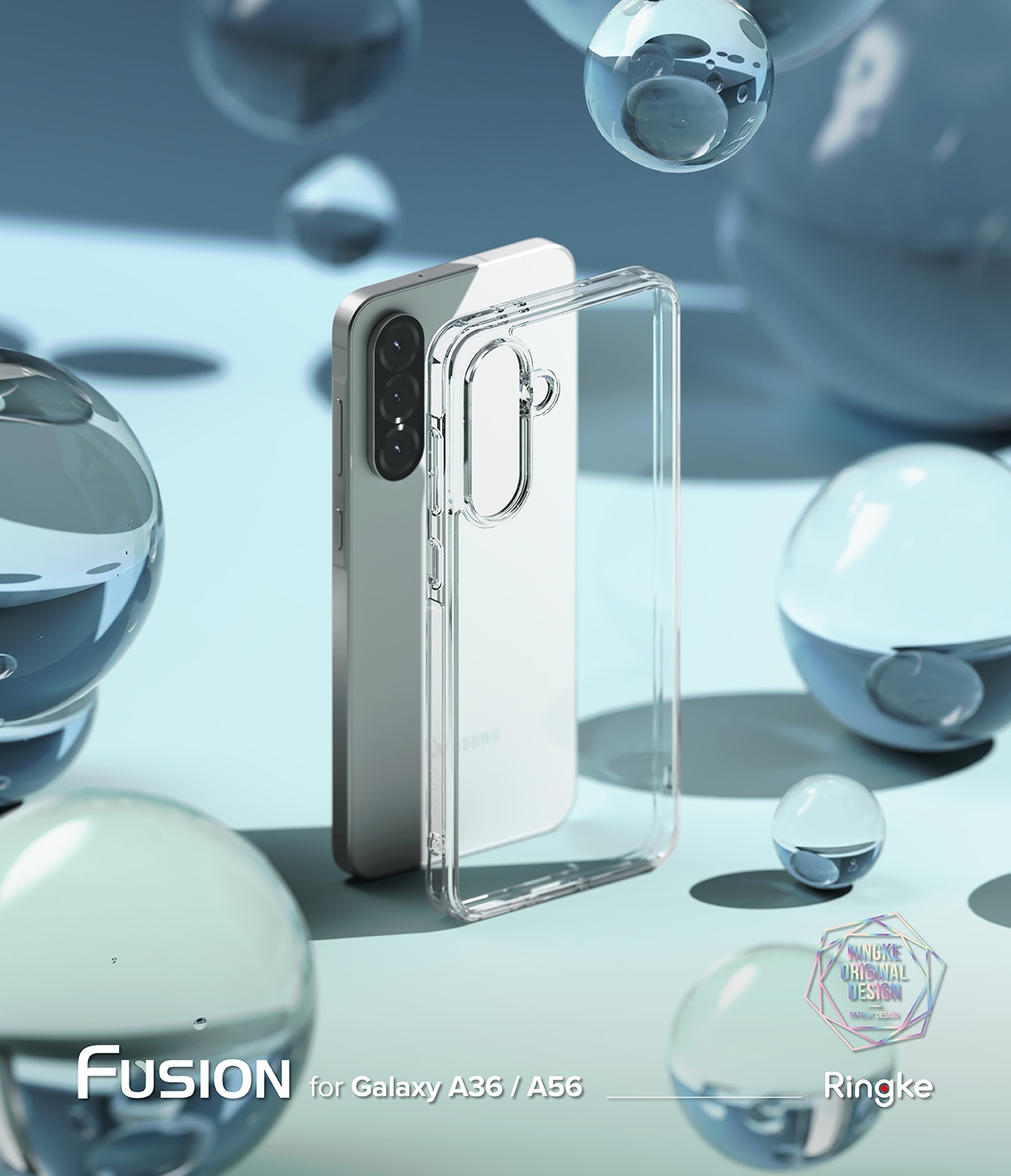 Fusion Case Samsung Galaxy A36 Clear