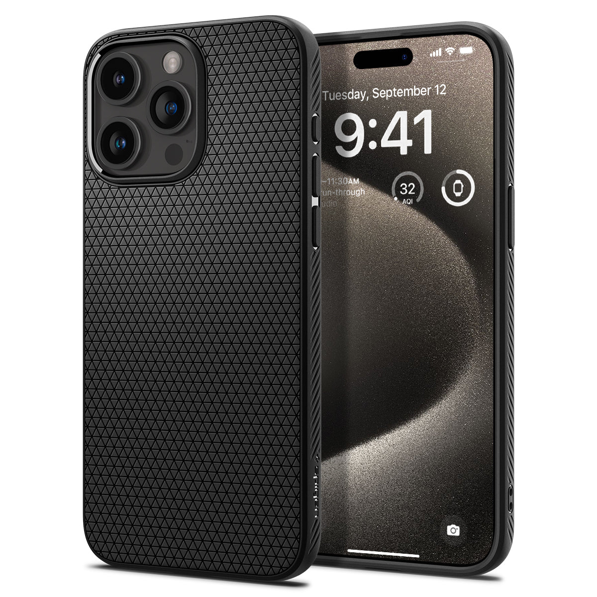 Köp Spigen iPhone 15 Pro Max Case Liquid Air Black online