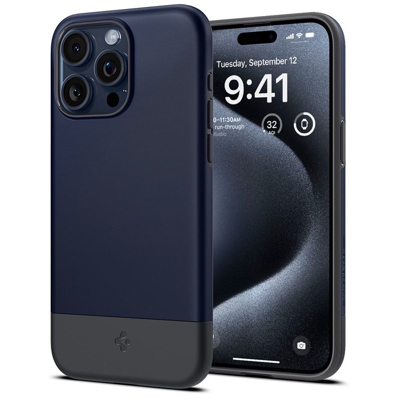 iPhone 15 Pro Max Skal Style Armor MagSafe Midnight Indigo