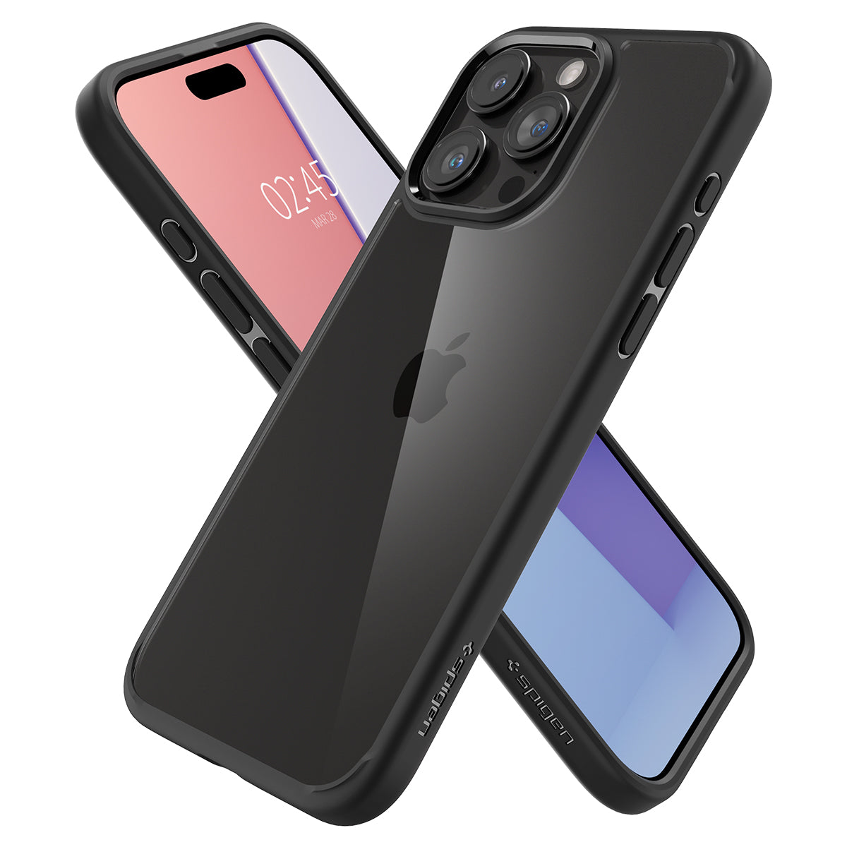 iPhone 15 Pro Case Ultra Hybrid Matte Black