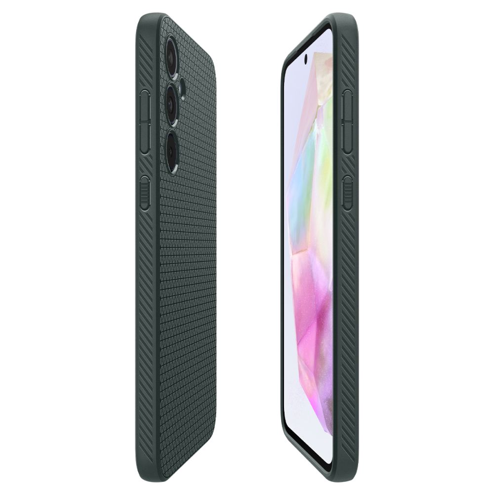 Samsung Galaxy A35 Case Liquid Air Abyss Green