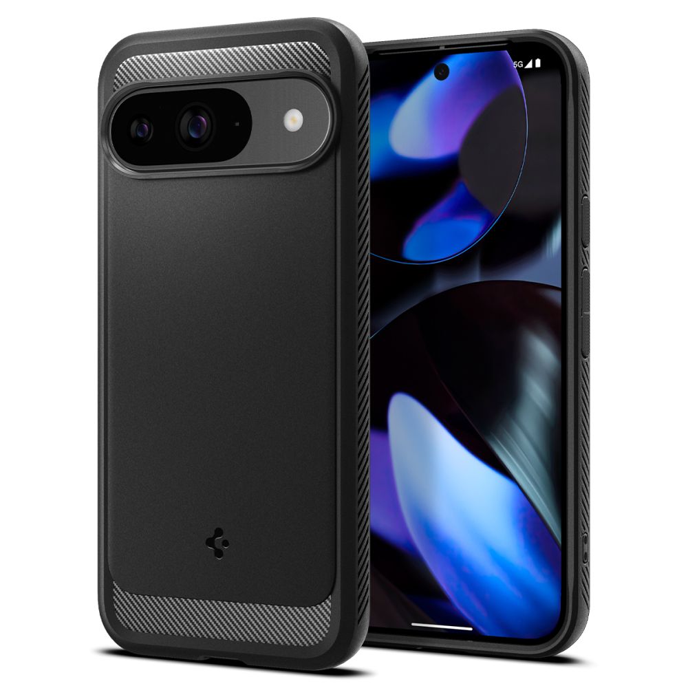 Google Pixel 9 Case Rugged Armor Black