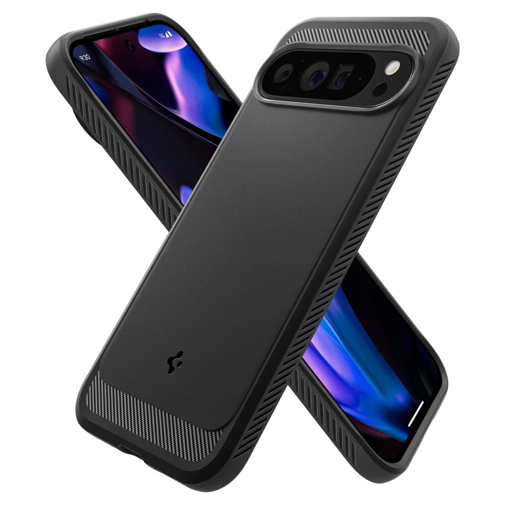 Google Pixel 9 Pro XL Case Rugged Armor Black