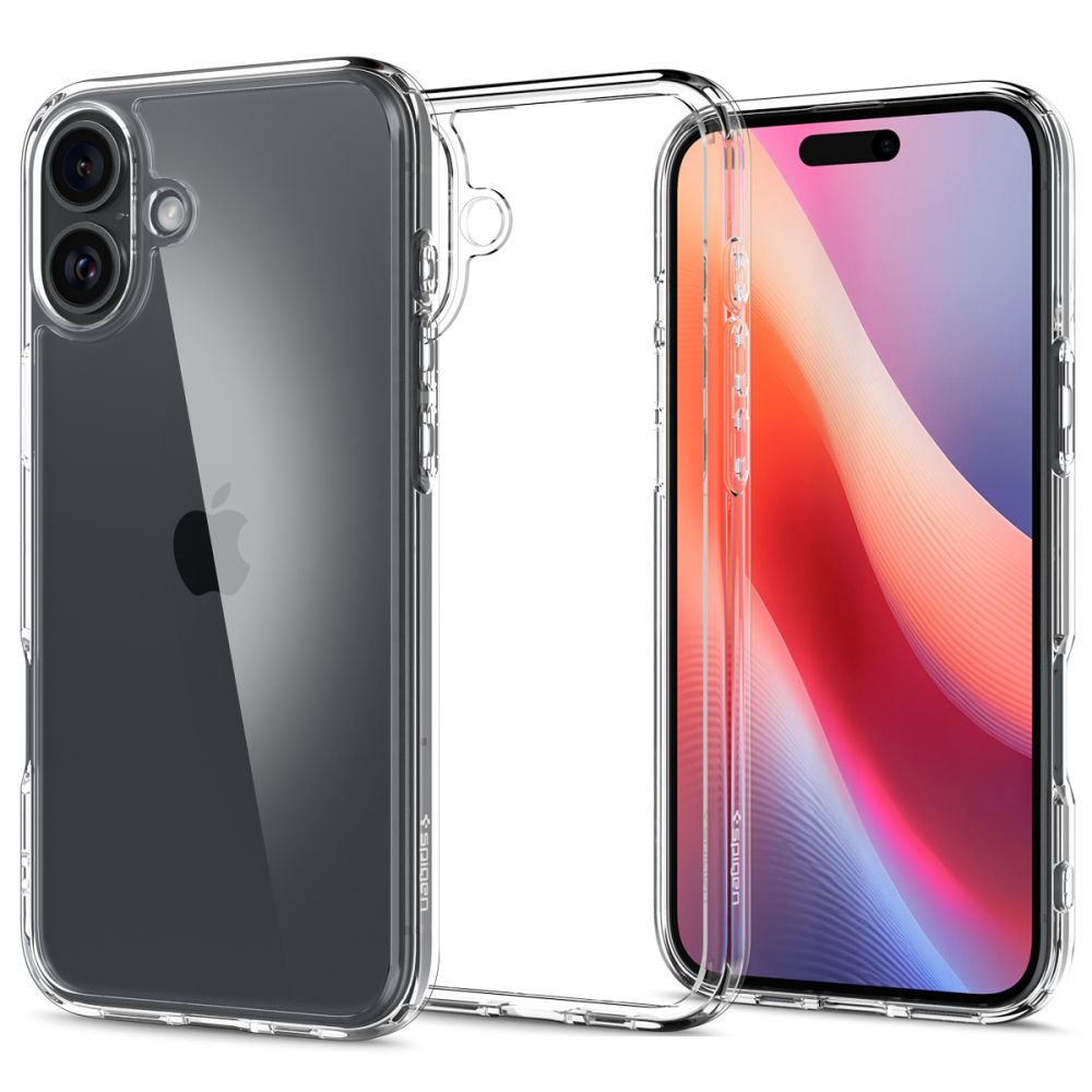 iPhone 16 Plus Case Ultra Hybrid Crystal Clear