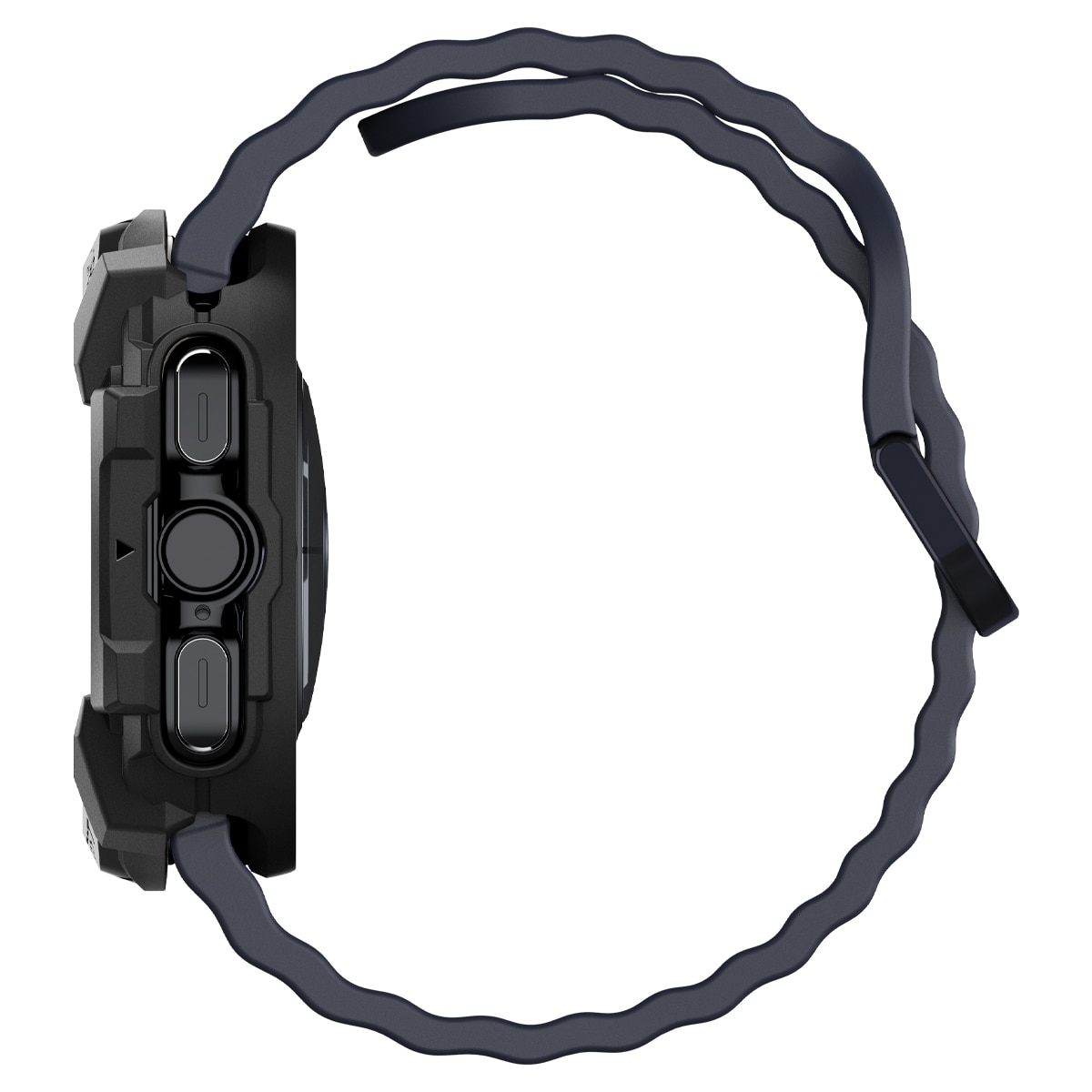 Samsung Galaxy Watch Ultra 47mm Case Rugged Armor Black