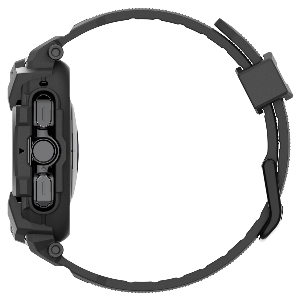 Samsung Galaxy Watch Ultra 47mm Case Rugged Armor Pro Black