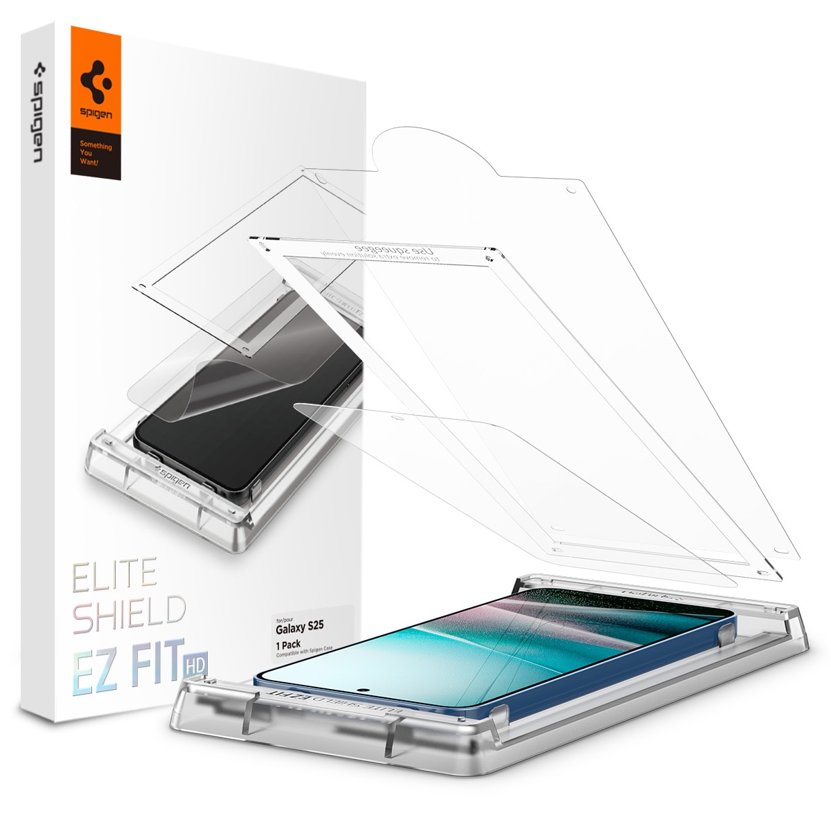 Samsung Galaxy S25 Screen Protector EliteShield EZ Fit