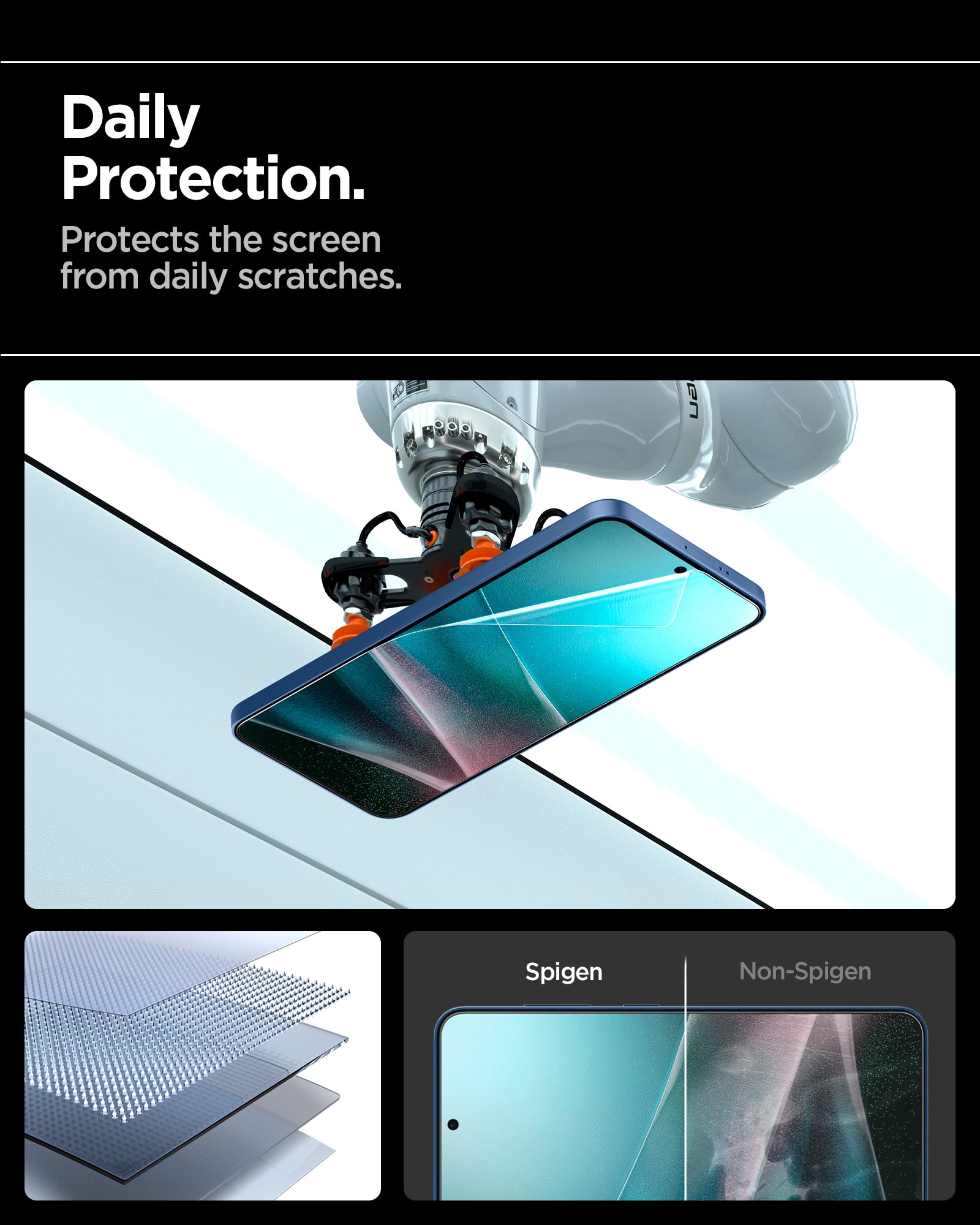 Samsung Galaxy S25 Screen Protector EliteShield EZ Fit