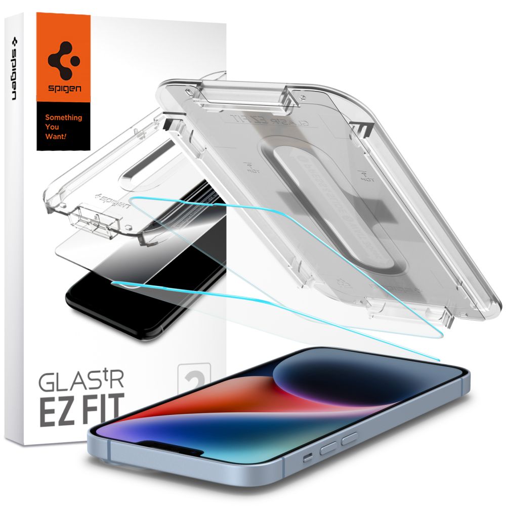 iPhone 16e Screen Protector GLAS.tR EZ Fit (2-pack)