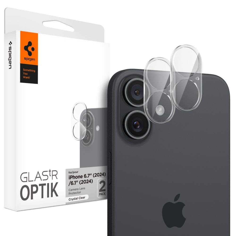 iPhone 16 Plus  Optik Lens Protector (2-pack) Clear