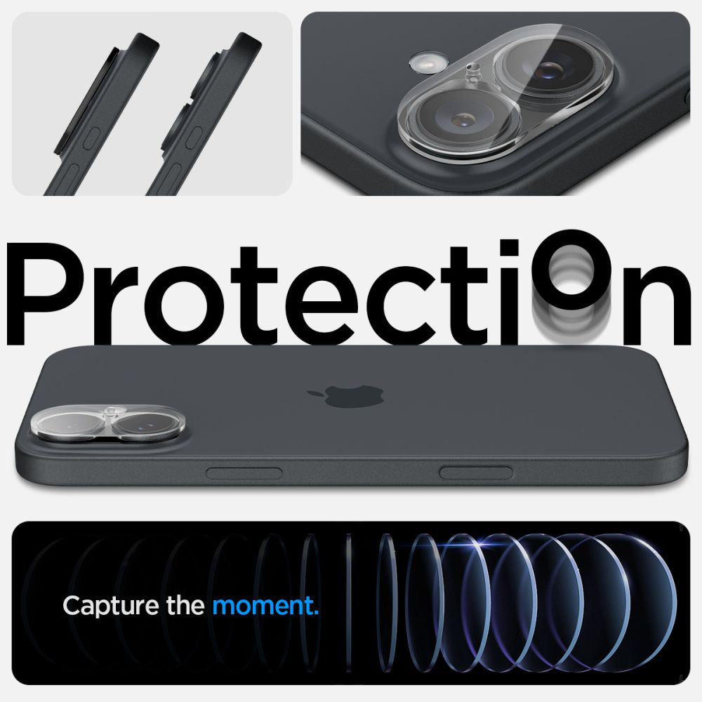 iPhone 16  Optik Lens Protector (2-pack) Clear