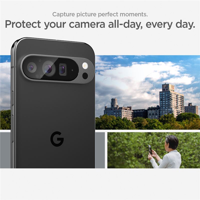 Google Pixel 9 Pro EZ Fit Optik Lens Protector (2-pack)