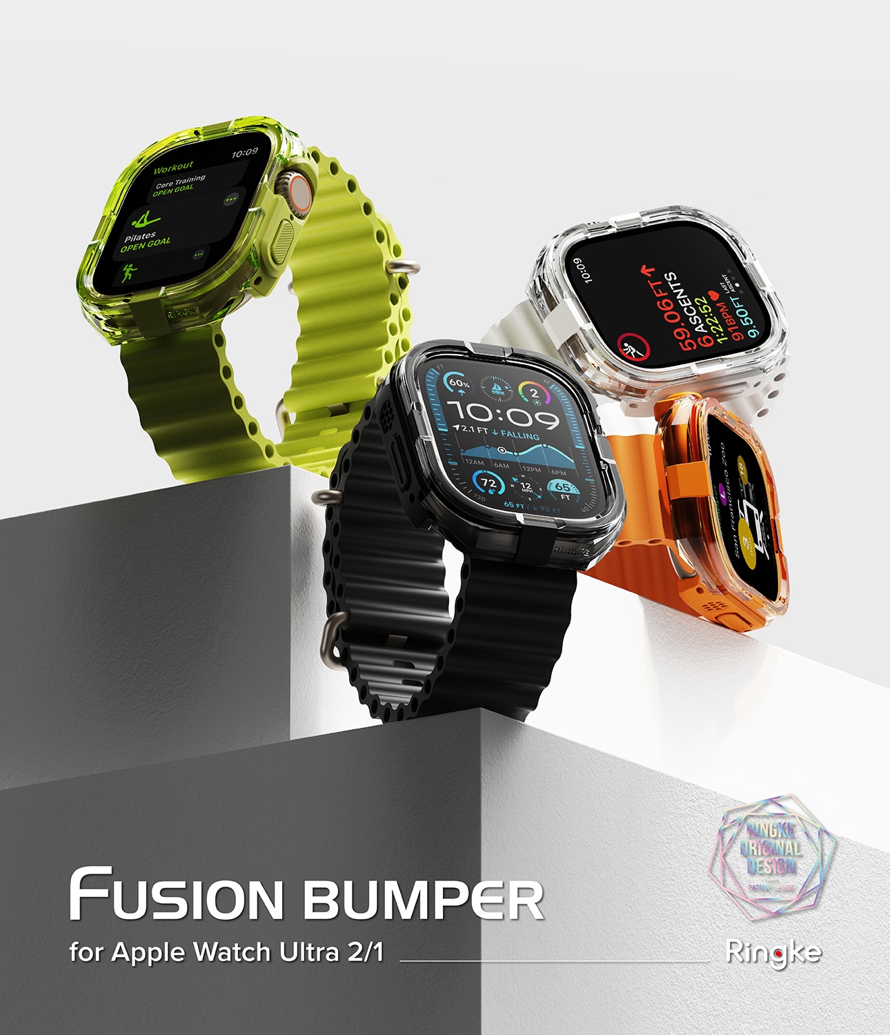 Fusion Bumper  Apple Watch Ultra 49mm 1st Gen Black