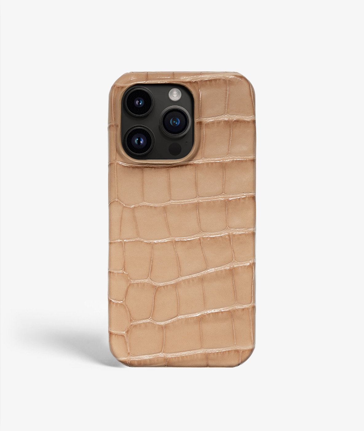 Skal iPhone 14 Pro Croco Sand