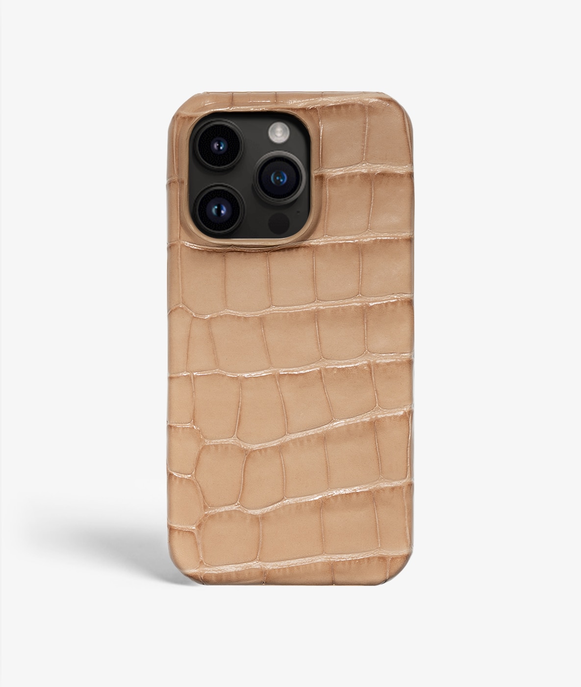 Skal iPhone 14 Pro Max Croco Sand