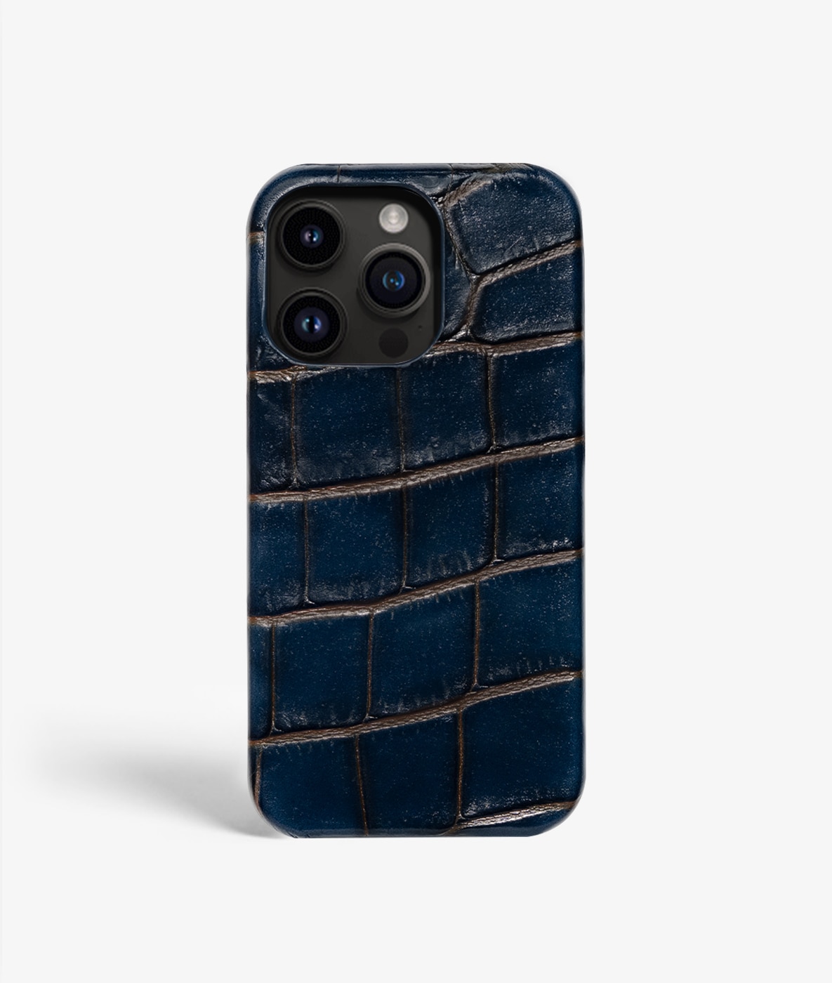 Skal iPhone 13 Pro Max Croco Blue