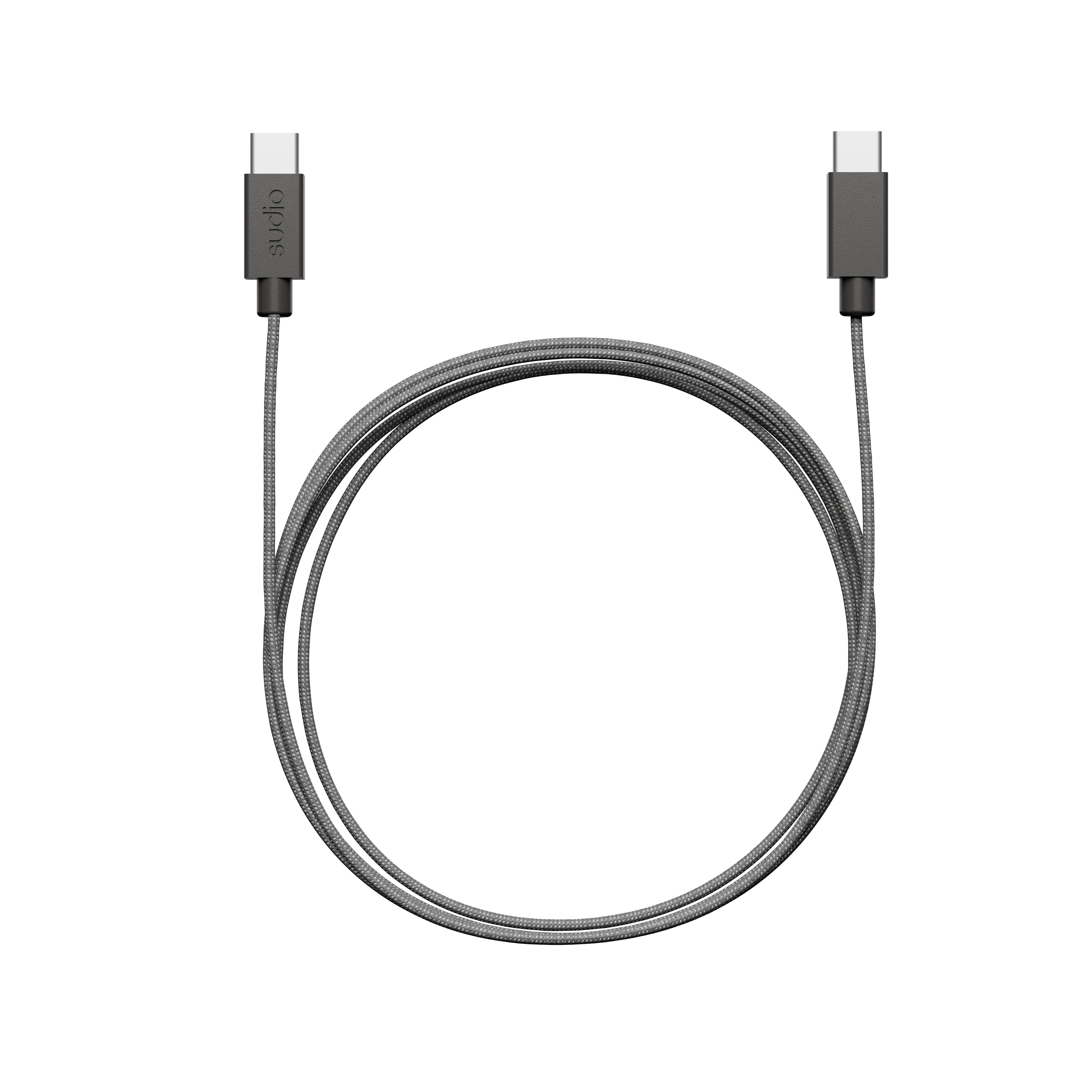 C1-C Kabel USB-C till USB-C 1.8 m Svart