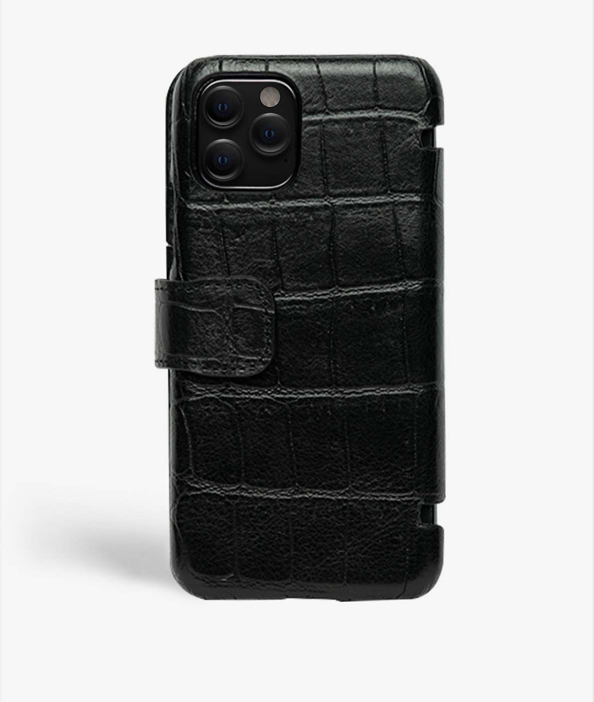 Plånboksfodral iPhone 11 Pro Lizard Black