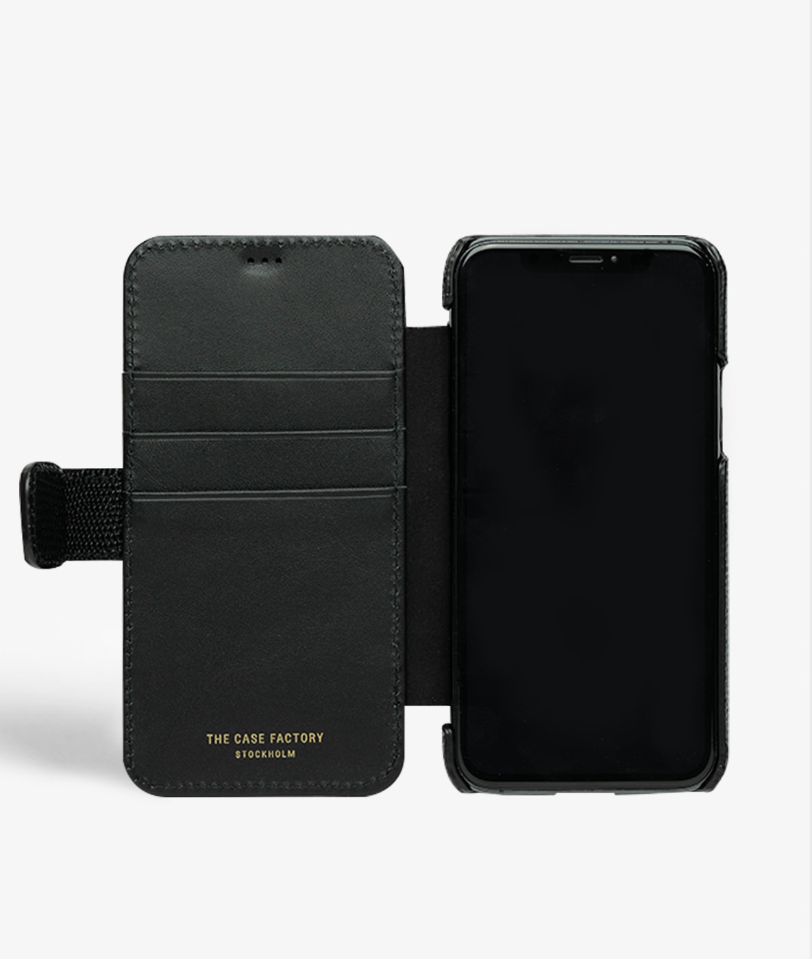 Plånboksfodral iPhone 11 Pro Lizard Black