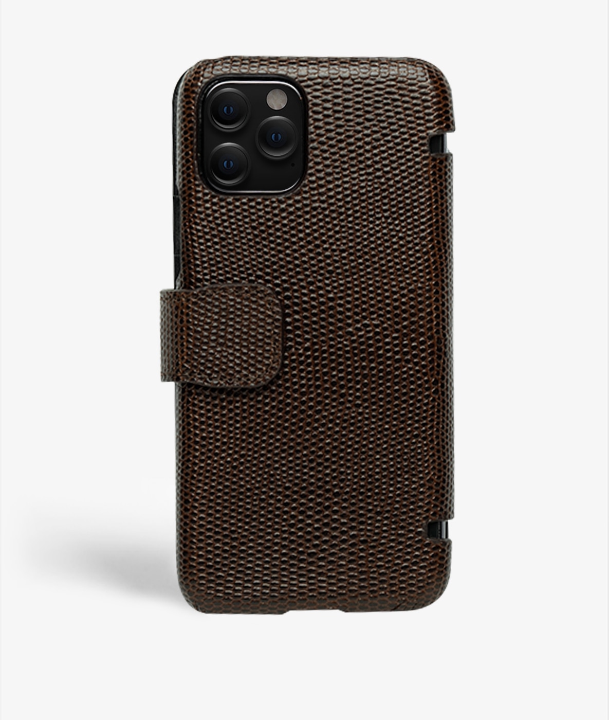 Plånboksfodral iPhone 11 Pro Lizard Brown