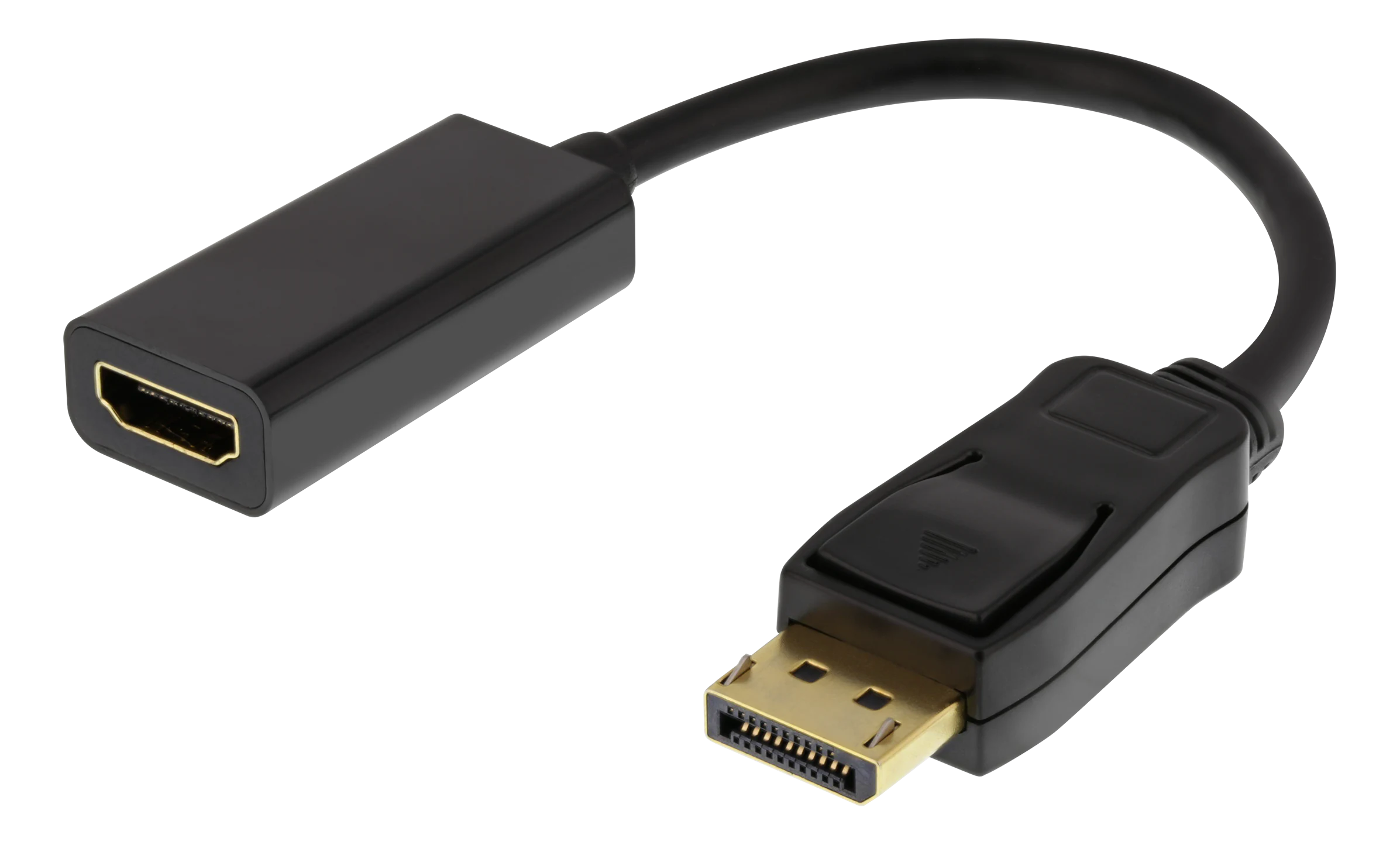 DisplayPort till HDMI-adapter svart