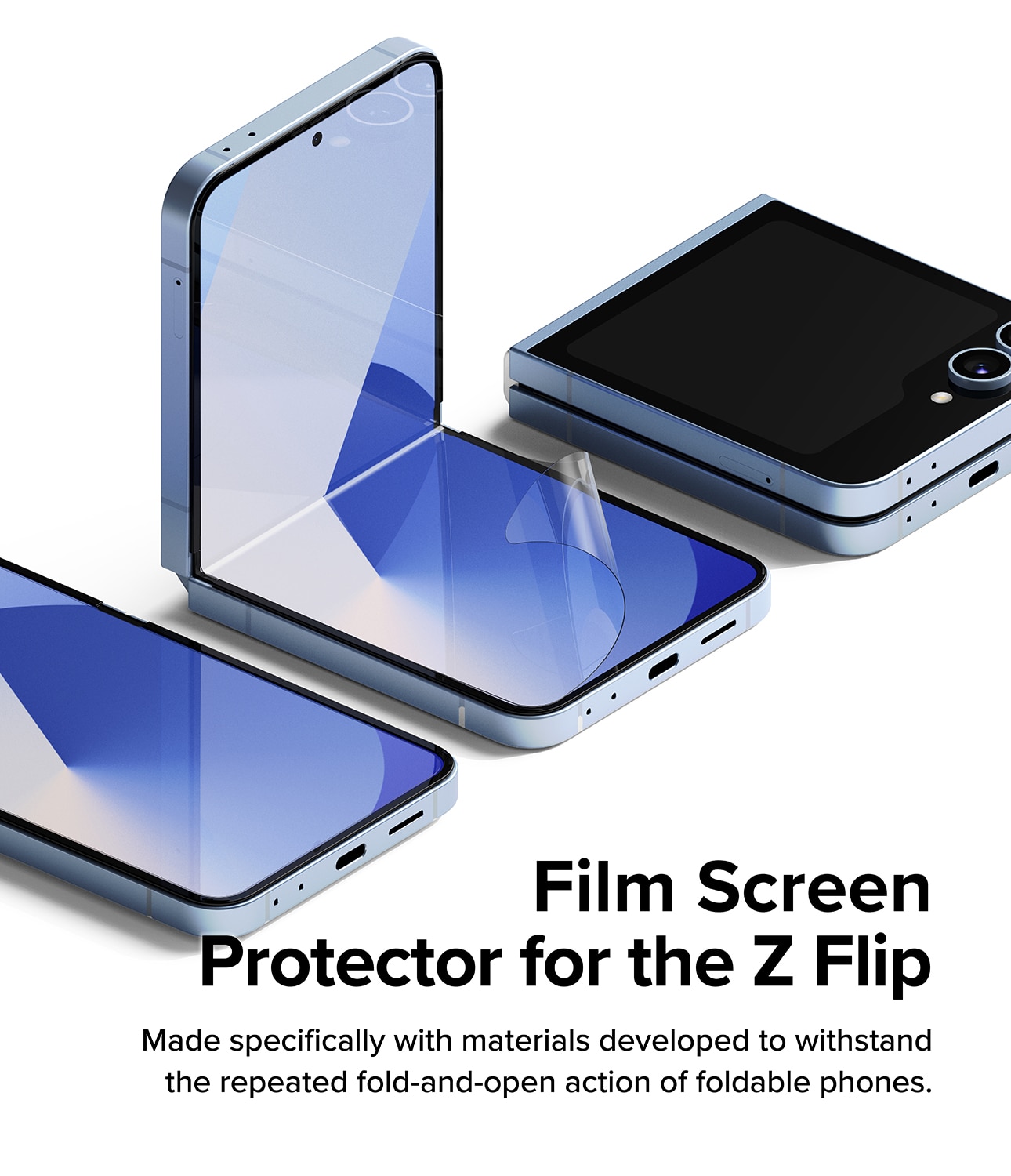 Dual Easy Screen Protector (2-pack) Samsung Galaxy Z Flip 6