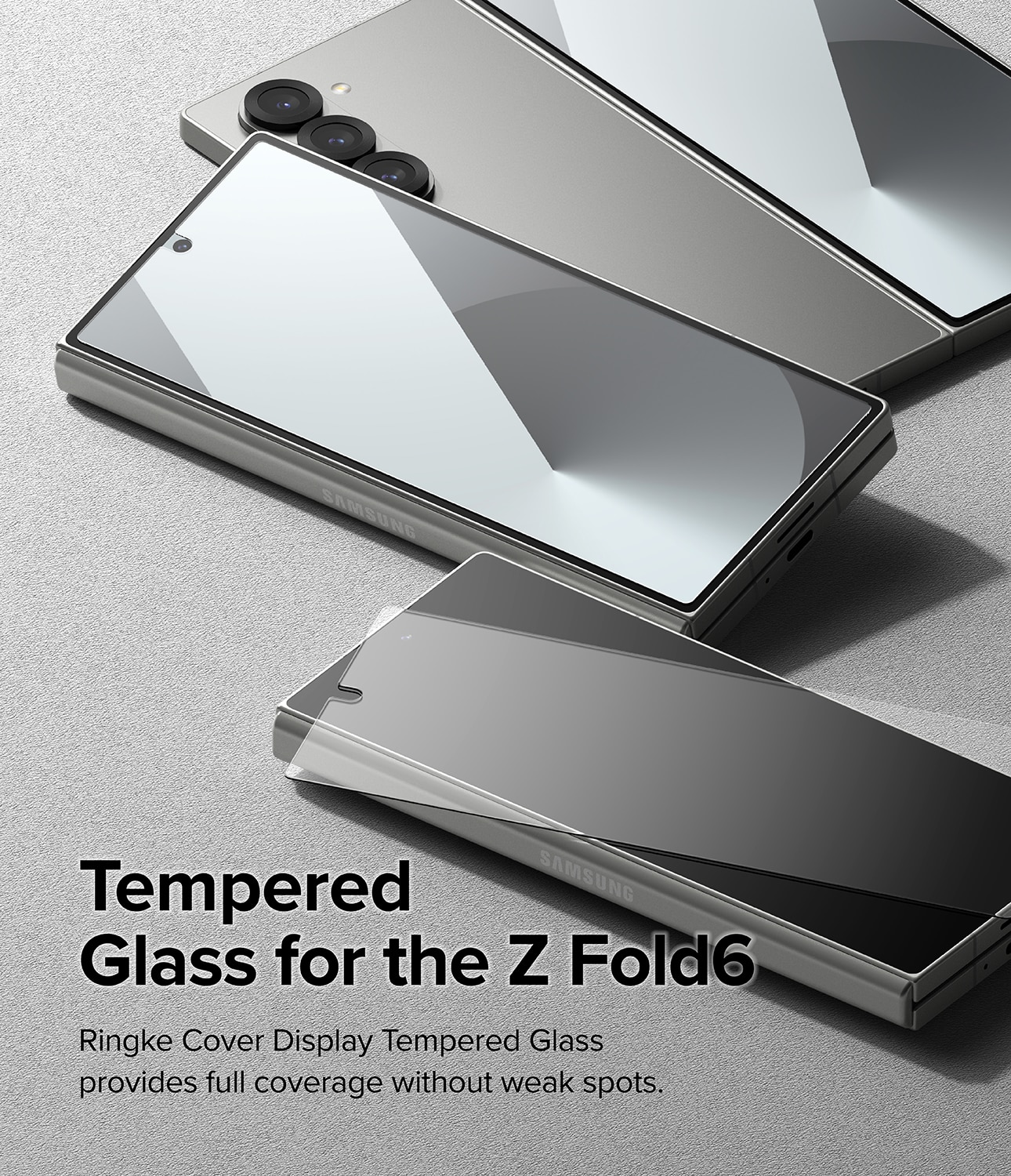 Cover Display Tempered Glass Samsung Galaxy Z Fold 6 (2-pack)