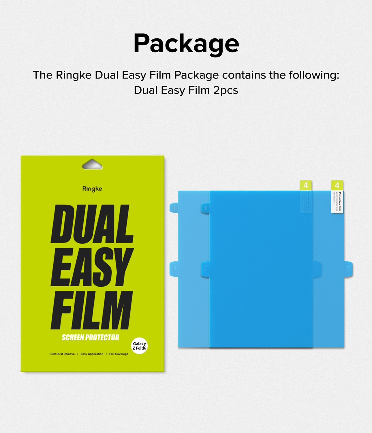 Dual Easy Screen Protector (2-pack) Samsung Galaxy Z Fold 5