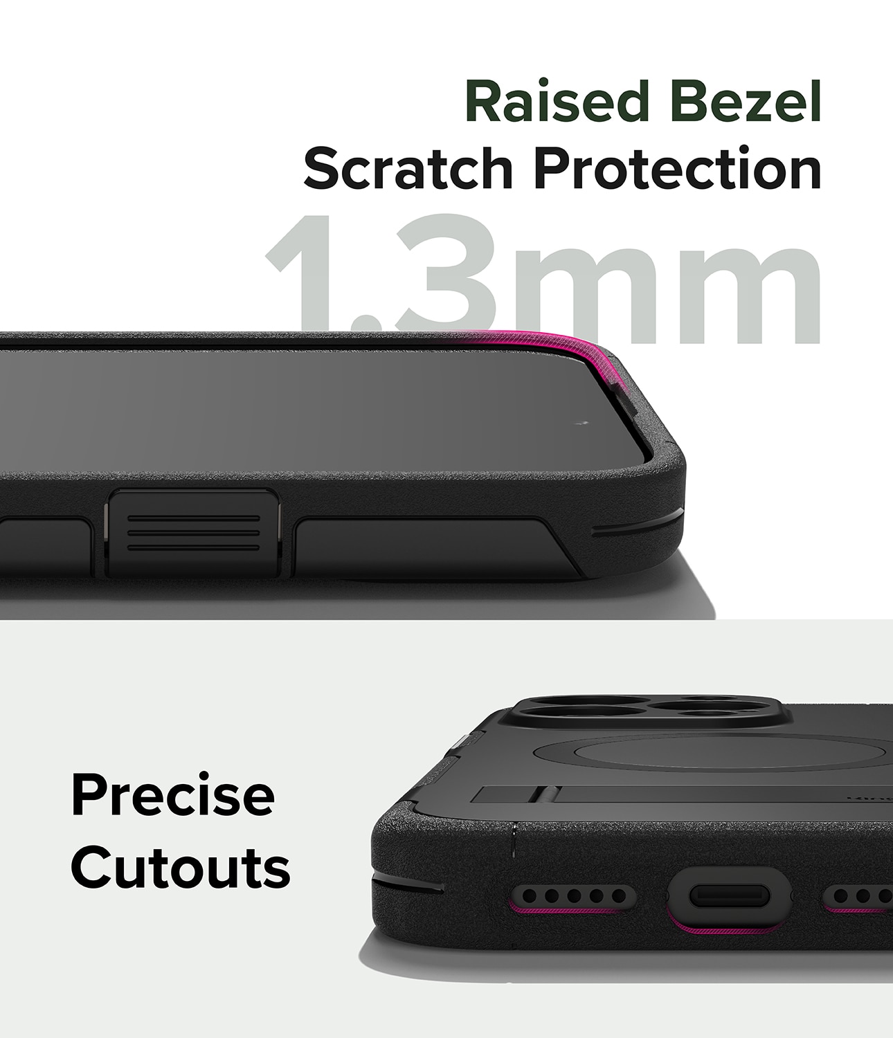 Alles Magnetic Case iPhone 15 Pro Max svart