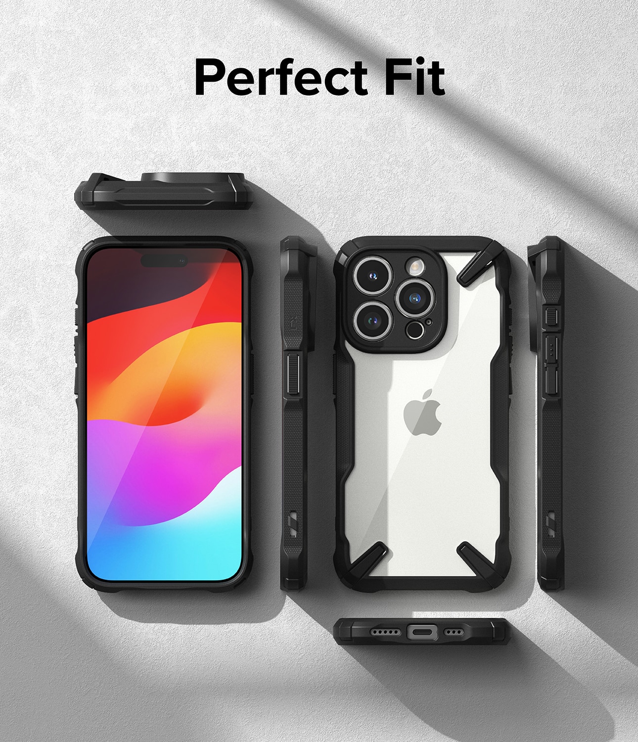 Fusion X Case iPhone 15 Pro Black